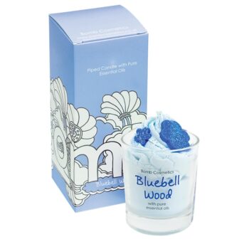Bomb Cosmetics Bluebell Woods Piped Glass Candle